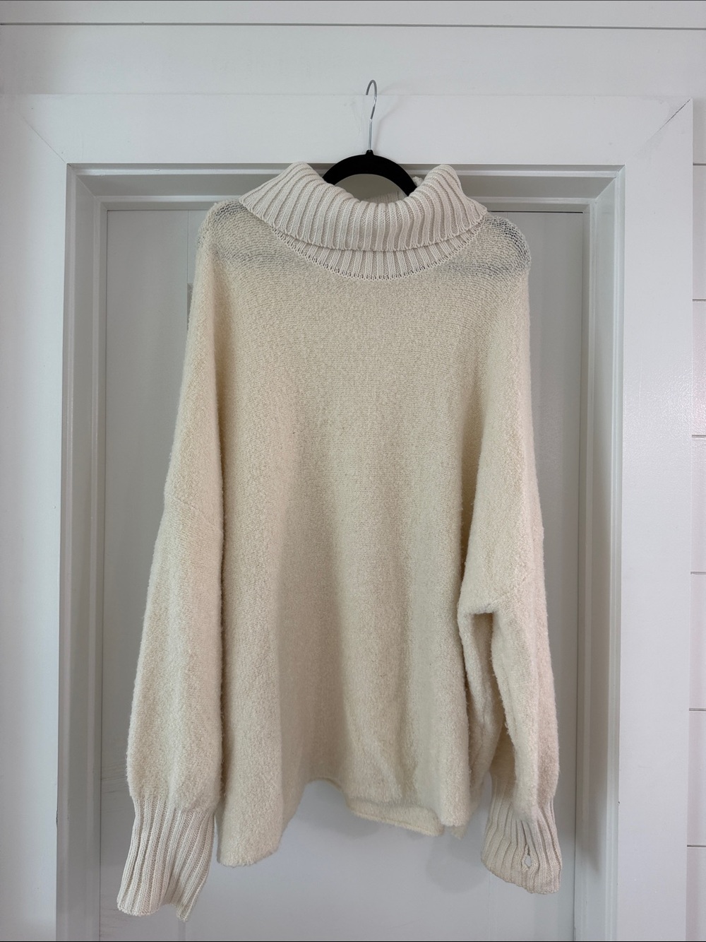 Offline Cozy Cream Turtleneck Sweater - Women's